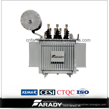 1000kVA Three Phase Transformer 11/0.415kv Oil Immersed Power Transformer